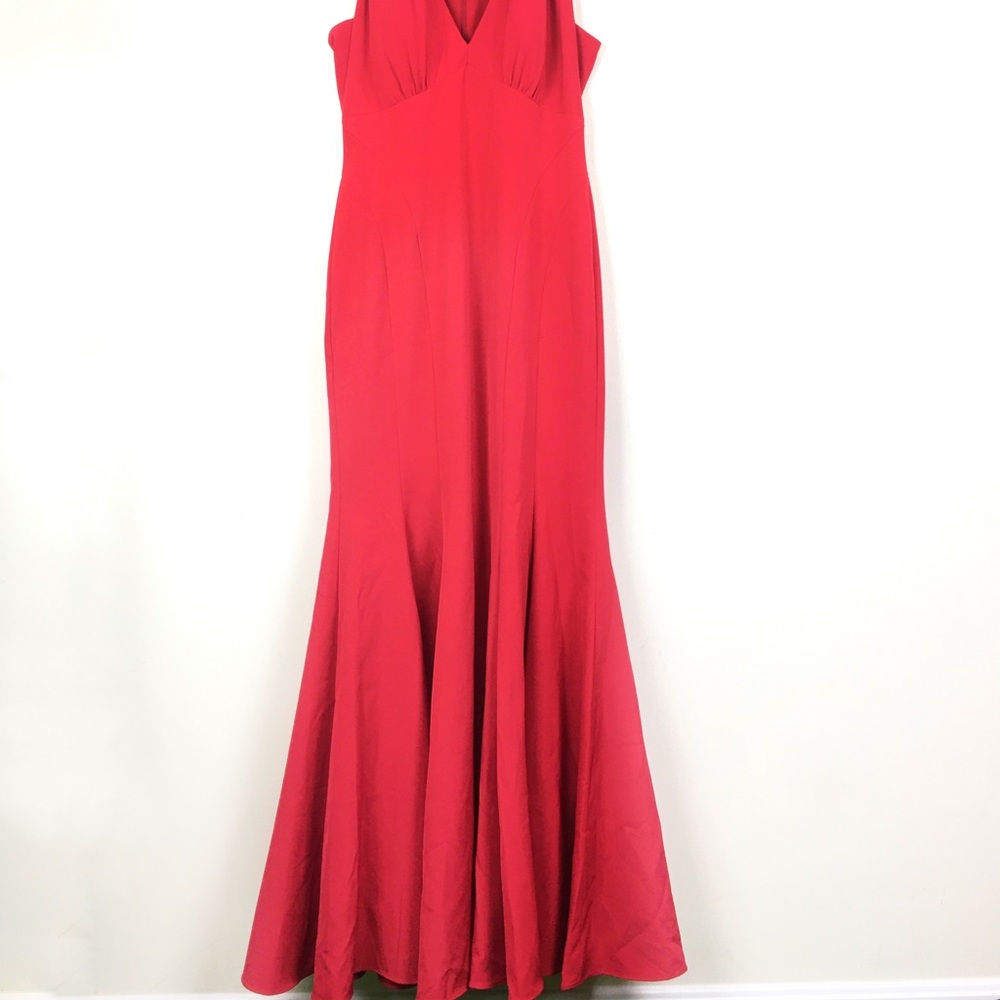 Long Red dress